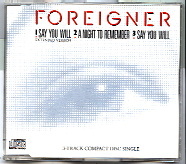 Foreigner - Say You Will